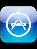 Photo of the Apple App Store Logo.